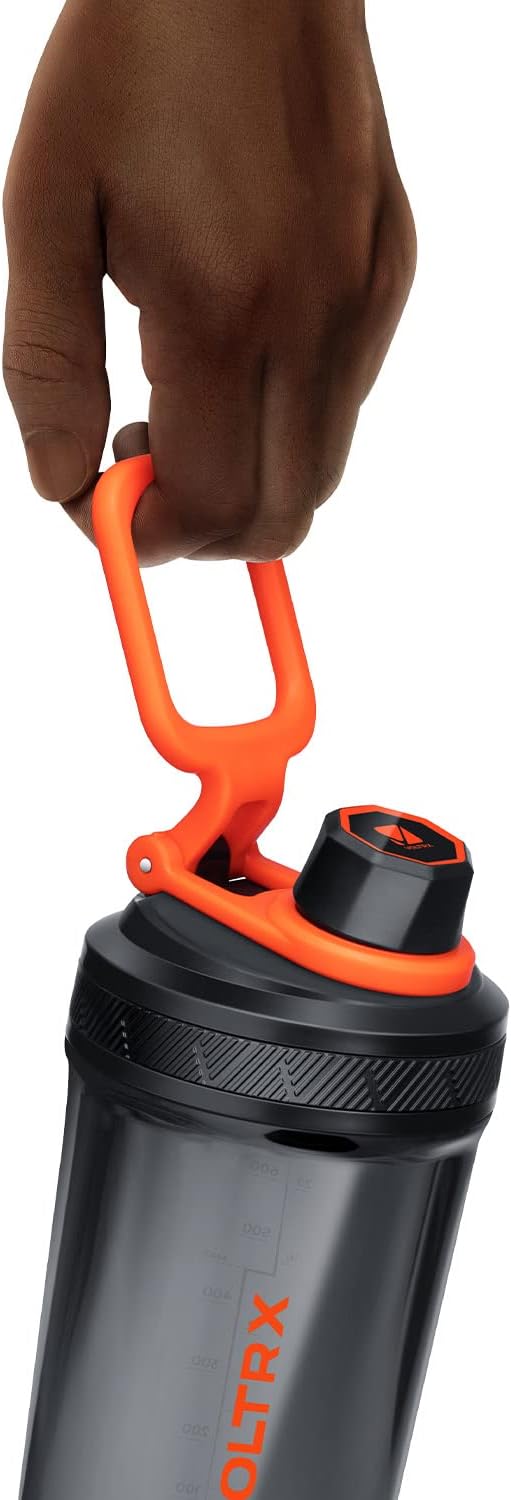 VOLTRX Shaker Flasche, Gallium USB C wiederaufladbare elektrische Mixer, Shaker Tassen für Protein-Shakes und Mahlzeit Ersatz Shakes, BPA frei, mit Tritan, 24oz gemacht