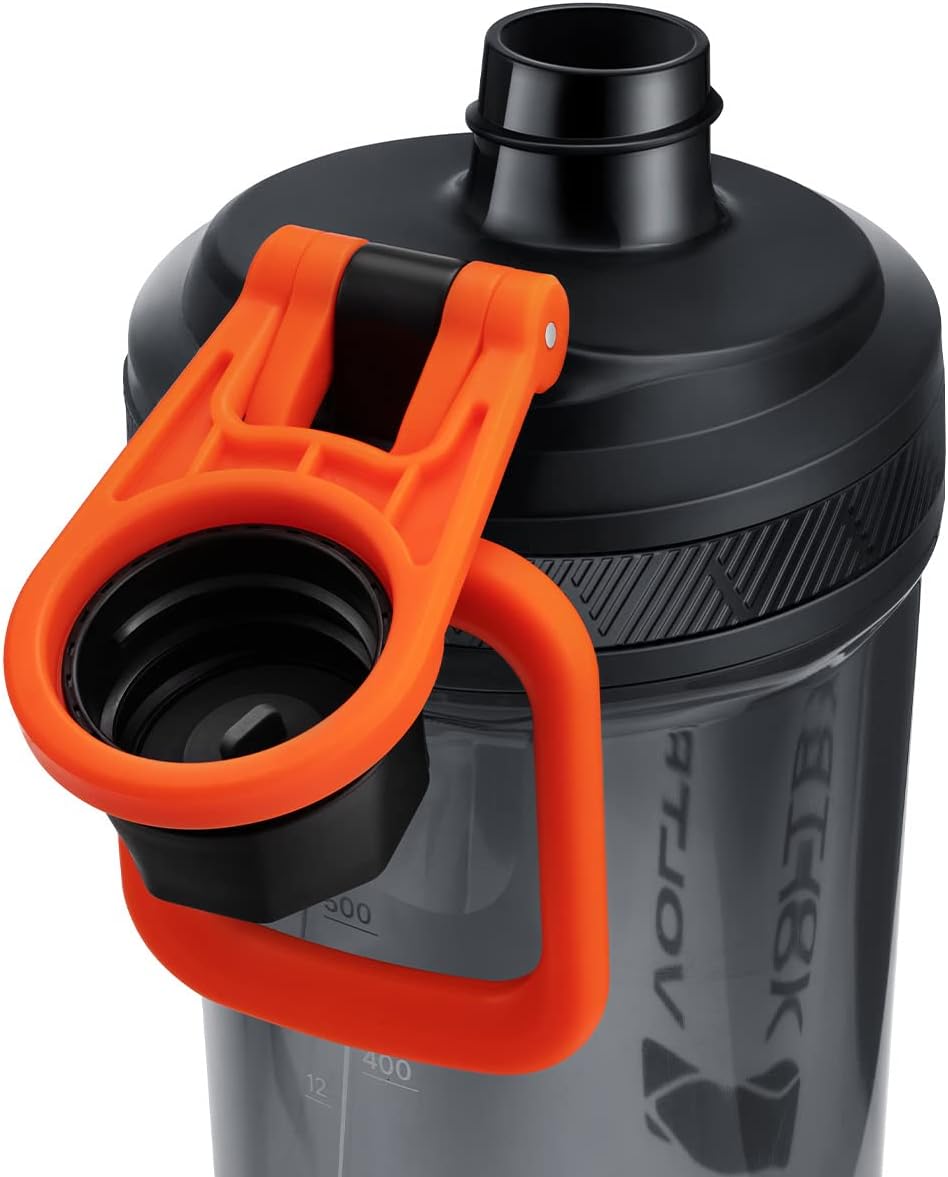 VOLTRX Shaker Flasche, Gallium USB C wiederaufladbare elektrische Mixer, Shaker Tassen für Protein-Shakes und Mahlzeit Ersatz Shakes, BPA frei, mit Tritan, 24oz gemacht