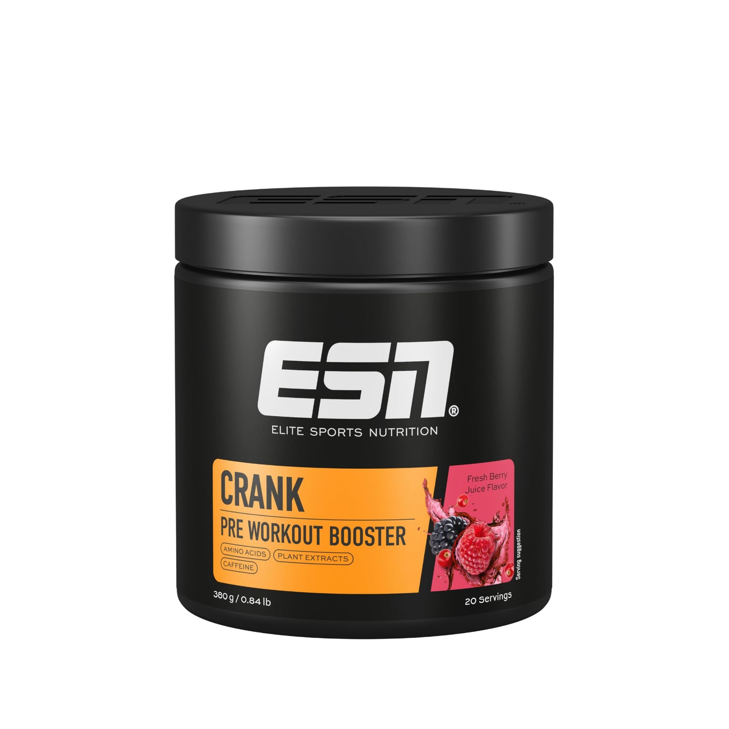 ESN Crank, Tropical Punch, 380g, kompletter Pre Workout Booster